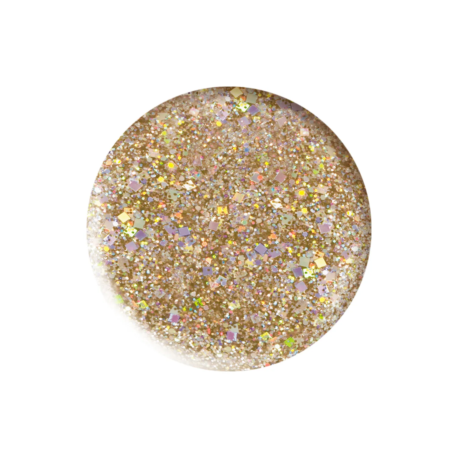 Βερνίκι Νυχιών TNS Glitter Gold Χρυσό Glitter 10 ml - Image 4
