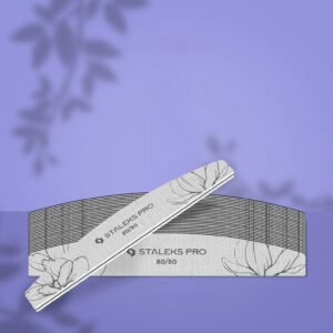 Ημικυκλική λίμα EXPERT 40 80/80 grit για τεχνητά νύχια – 25 τεμάχια