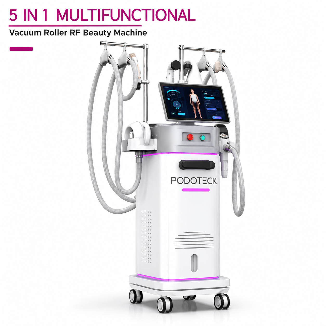 Lipomotion® επαγγελματικό σύστημα σμίλευσης και διαμόρφωσης σώματος 5 σε 1