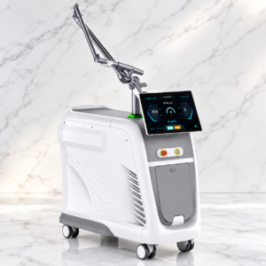 Επαγγελματικό Pico Laser 350ps Podoteck με τεχνολογία Picosecond 1064nm και 532nm για εφαρμογές αισθητικής και αφαίρεση τατουάζ.