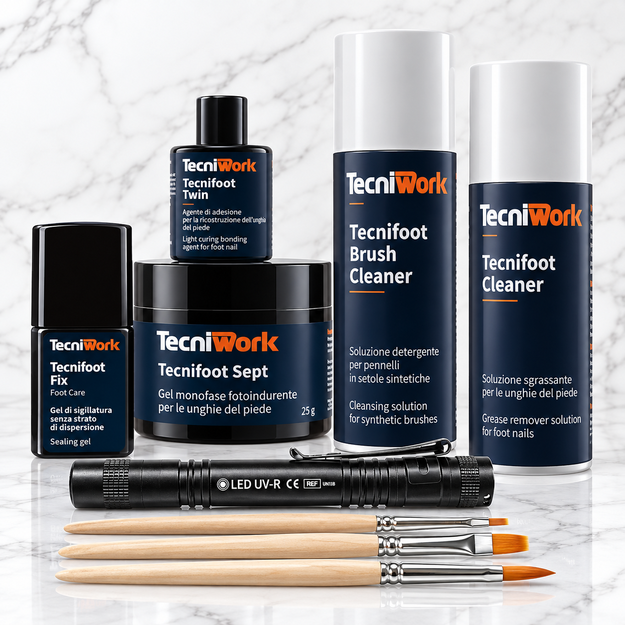 Tecnifoot Set σύστημα ανακατασκευής νυχιών ποδιών