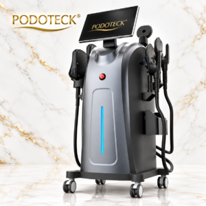 Επαγγελματικό μηχάνημα EMS Body Sculpting Podoteck για μυϊκή ενδυνάμωση, τόνωση και σμίλευση σώματος